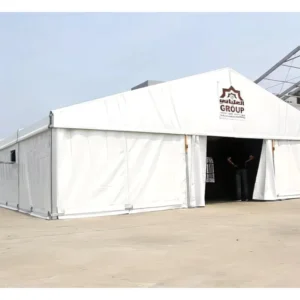 Customized Outdoor Waterproof Wedding Party Stretch Round Tent Marquee with Aluminum Alloy Frame PVC Fabric