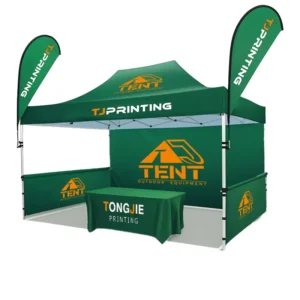 Customized Pop-Up 10x10ft Waterproof Windproof Canopy Tent for Outdoor Events, Advertising Logo