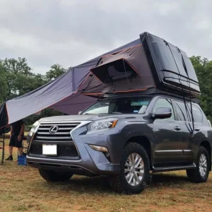 Automatic 2-Person Hard-Shell SUV Rooftop Tent for Outdoor Camping