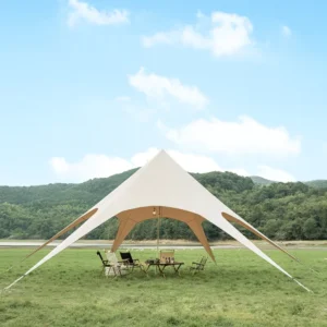 Customized Shades Arch Tent Star Shaped Custom Star Tents for Events with Single Double Peaks Spider Tent