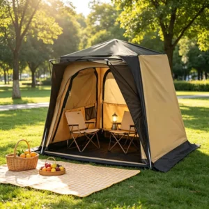 Customized UV Protection Big Camping Tents Luxury Tente Camping Luxe for Outdoor Hiking Camping