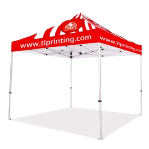Customized Waterproof Trade Exhibition Tent Aluminum Folding Pop-up Tent for Outdoor Activities