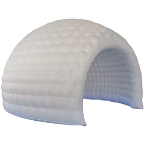 Customized White Luxury Oxford Inflatable Dome Tent for Glamping Four-Season Durable Outdoor Entertainment Tent