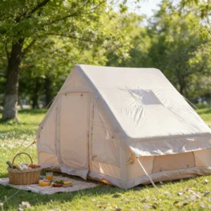 Desert Glamping Tent Oxford Fabric Outer Tent Windproof Waterproof Luxury for High-End Outdoor Vacation & Events