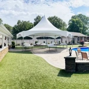 Dia 6M High End Aluminum Multi-Sided Clear Span Wedding Party Tent Windproof Luxury High Peak Hexagon Polygon Tent