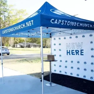 Digital Printing Aluminum Alloy Pop up Canopy Tent with Carrying Bag for Outdoor Advertising and Trade Show Events