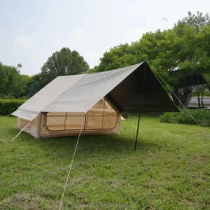 Direct Factory A-Frame Outdoor Inflatable Camping Air Tent with Ventilated Doors