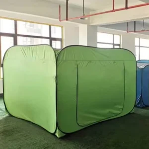 Disaster Prevention Indoor Disaster Relief Privacy Isolation Tent with Film Compatibility