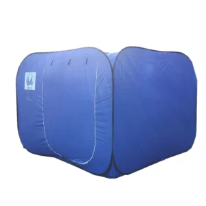 Disaster Relief Indoor Privacy and Isolation Tents with Durable Steel Frame and Protective Mesh