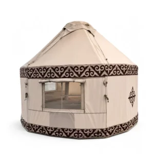 Dome Tent Glamping Oxford Fabric Luxury Three Season Waterproof & Portable 5 6 Person Single Layer