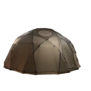 Dome Tent in Black High Quality Fabric for Outdoor Camping Starry Sky Tent