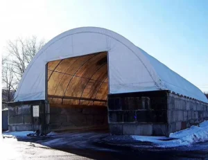 Domed Instant Storage Shelter Container Roof Shelter