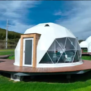 Domo Tent Geodesic Dome Structure for Outdoor Resort Camping & Commercial Event Panoramic Experience