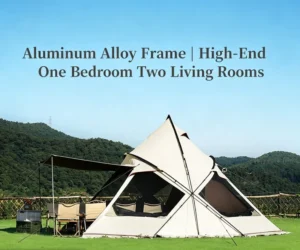 Donkeys Friend Black Wolf Castle Oxford Cloth Full Blackout Waterproof UV Resistant Four Season Double Layer Outdoor Tent