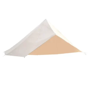 Doorless Camping Outdoor Tent Rain Protector Cover Fly for Straight Bracing Type Bell Tent 6m 5m 4m 3m Single Layer