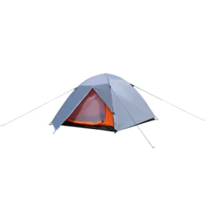 Double Layer Camouflage Summer Tent 3-5 People Outdoor Lightweight Fiberglass Hiking Tent 1000mm Waterproof Rainproof Camping