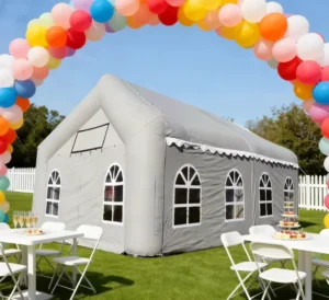 Double Layer Inflatable Event Tent for Outdoor Weddings and Events, 300 People