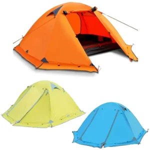 Double Layer Lightweight Portable Four Seasons Outdoor Camping Tent