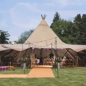 Double Layer Waterproof Four Season Indian TiPi Tent Restaurant and Trade Show Bell Tents for Lake District Glamping