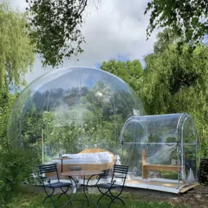 Double Room Outdoor Transparent Dome Inflatable Bubble Tent for Dates Advertising Inflatables