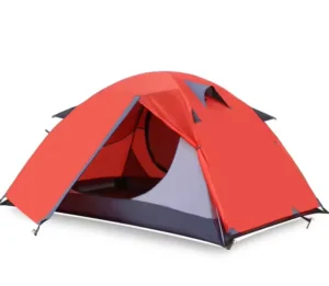 Double Size Portable Outdoor Camping Air Tent with Oxford Fabric Waterproof and Rain Protection Design
