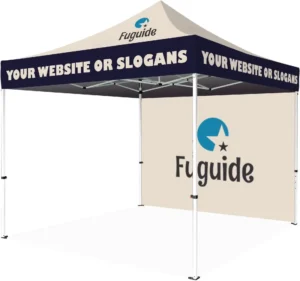 Double Square Folding Telescopic Sunshade Tent with Portable Aluminum Frame