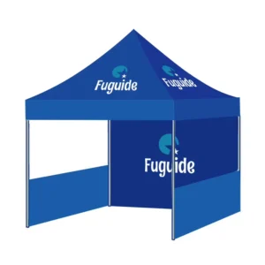 Double Square Tent, Aluminum Frame, Outdoor Display, Logo, 8m