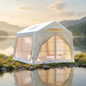 Double-layer Inflatable Air Tent Four-season Waterproof Portable Design for Comfort-focused Campers