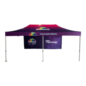 Dtent Outdoor Advertising Tent 10x20ft Big Tents Aluminum Exhibition Tents Waterproof Trade Show Tent Easy Up