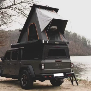 Dual-Layer Four-Season Waterproof Hard Shell Truck Bed Tent for 2-3 Person Camping