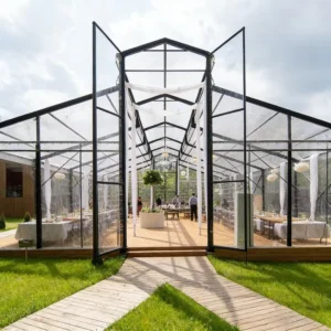 Durable Clear Wedding Tent Aluminum Frame Transparent Fabric for Marriage Ceremony Birthday Party Festival Celebration Event