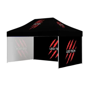 Durable Commercial Canopy Tent with Branded Printing for Outdoor Events and Trade Shows