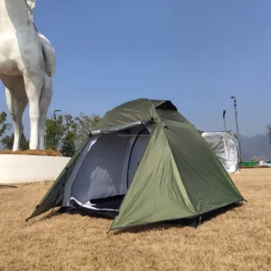 Durable Double-Layer 4-Season 2-Person Backpacking Dome Tent with Sunscreen, CZX-745