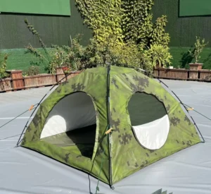 Durable Fabric Dome Backpacking Tent 1-2 Person for Outdoor Events