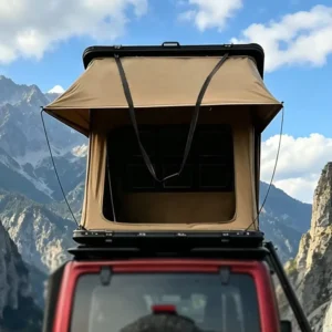 Durable Four season 2 Person SUV 4×4 Waterproof Triangular Hard Shell Aluminium Rooftop Tent