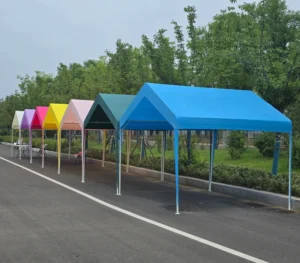 Outdoor Event Canopy 6x8m/5x10m Waterproof Windproof Polyester Oxford PVC for Weddings and Exhibitions