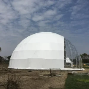 Durable PVC Dome Tents 4 Season Glamping Geodesic Dome Tent for Outdoor