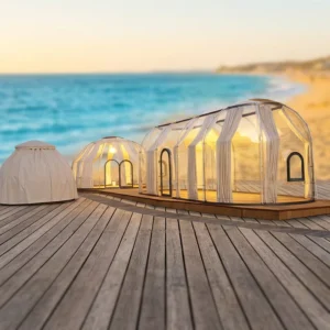 Durable Transparent PC Tent Bubble House for Outdoor Camping Party Hotel Restaurant