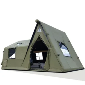 Durable UV Protection Lightweight Glamping Air Tents Windproof Portable Waterproof Inflatable Tent