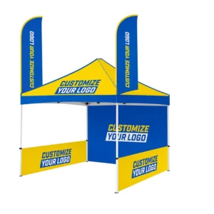 Dye Sublimation Print Aluminum Outdoor Fire-Retardant Waterproof Anti-UV Event Marquee Trade Show Commercial Tent