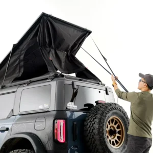 EZNEST 9cm Roof Tent Anti condensation Off road Vehicle Triangle Hardtop Lightweight Roof Tent