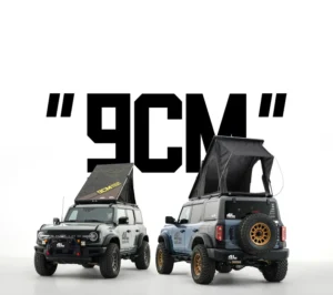 EZNEST 9cm Roof Tent Anti condensation Off road Vehicle Triangle Hardtop Lightweight Roof Tent