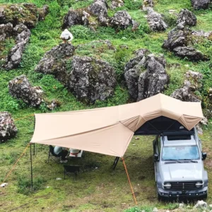 EZNEST Fly Tent Awning Car Side Awning Roof Tent Camping Tarp Tent Camping Outdoor