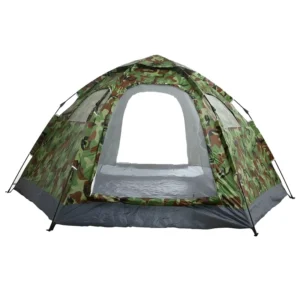Easy Install Double Layer Waterproof Soft Material Big Space Foldable Outdoor Camping Tent