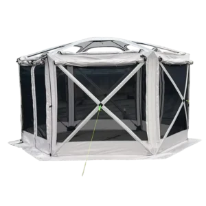 Easy Open and Fold Hexagonal Hub Camping Tent One Bedroom Pop Up Screen House Tent