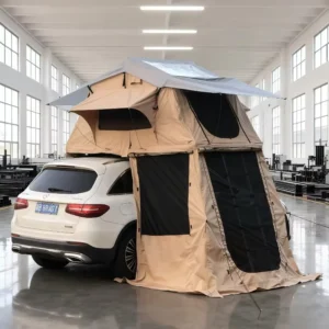 Easy Setup Car Rooftop Tent Waterproof Lightweight Roof Top Tent for 4×4 Offroad Camping Car