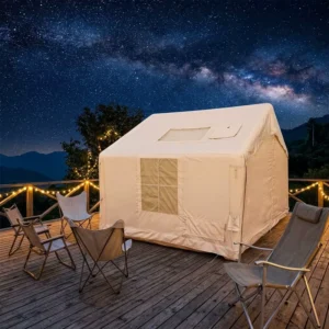 Easy Setup Inflatable Tent 7.5 Square Meter 23kg 4 Season House Tent for Outdoor Travel Park Picnic Events