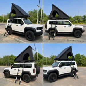 Easy Setup Waterproof Four Season Camping Tent Fast Open Portable Car Hard Shell Rooftop Tent for Offroad Camper Van