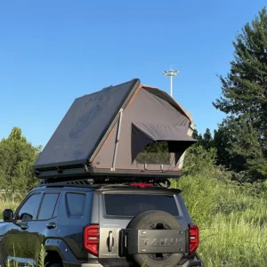 Easy Setup Waterproof Hardshell Aluminum Alloy Frame Car Rooftop Tent 280gsm Oxford Fabric Quick Setup 2 3 Person SUV Off road