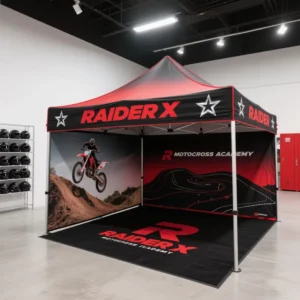 Easy-to-Assemble Indoor Trade Show Portable Booth Advertising Tent Waterproof